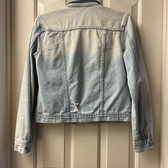 Brand Melville Distressed Denim Jacket - Picture 3 of 7